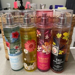 Lot of 4 - Bath & Body Works Fragrance